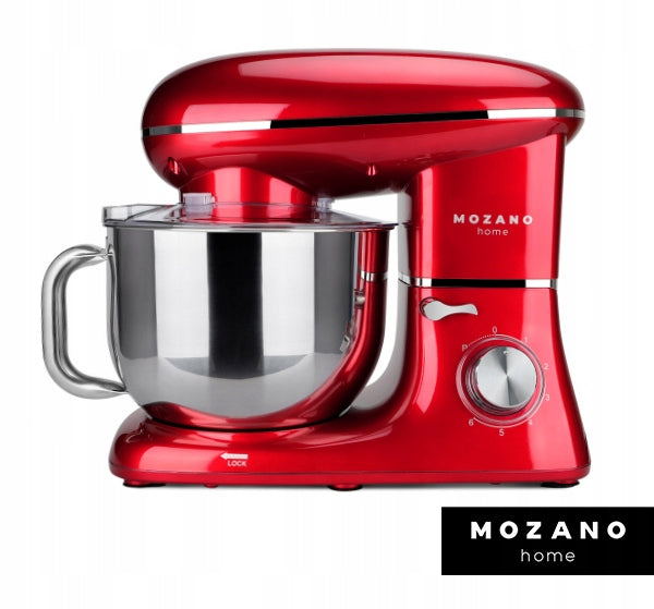 FOOD PROCESSOR PLANETARY MIXER 3 MIXER BOWL 6,2L STRONG Dominant color red