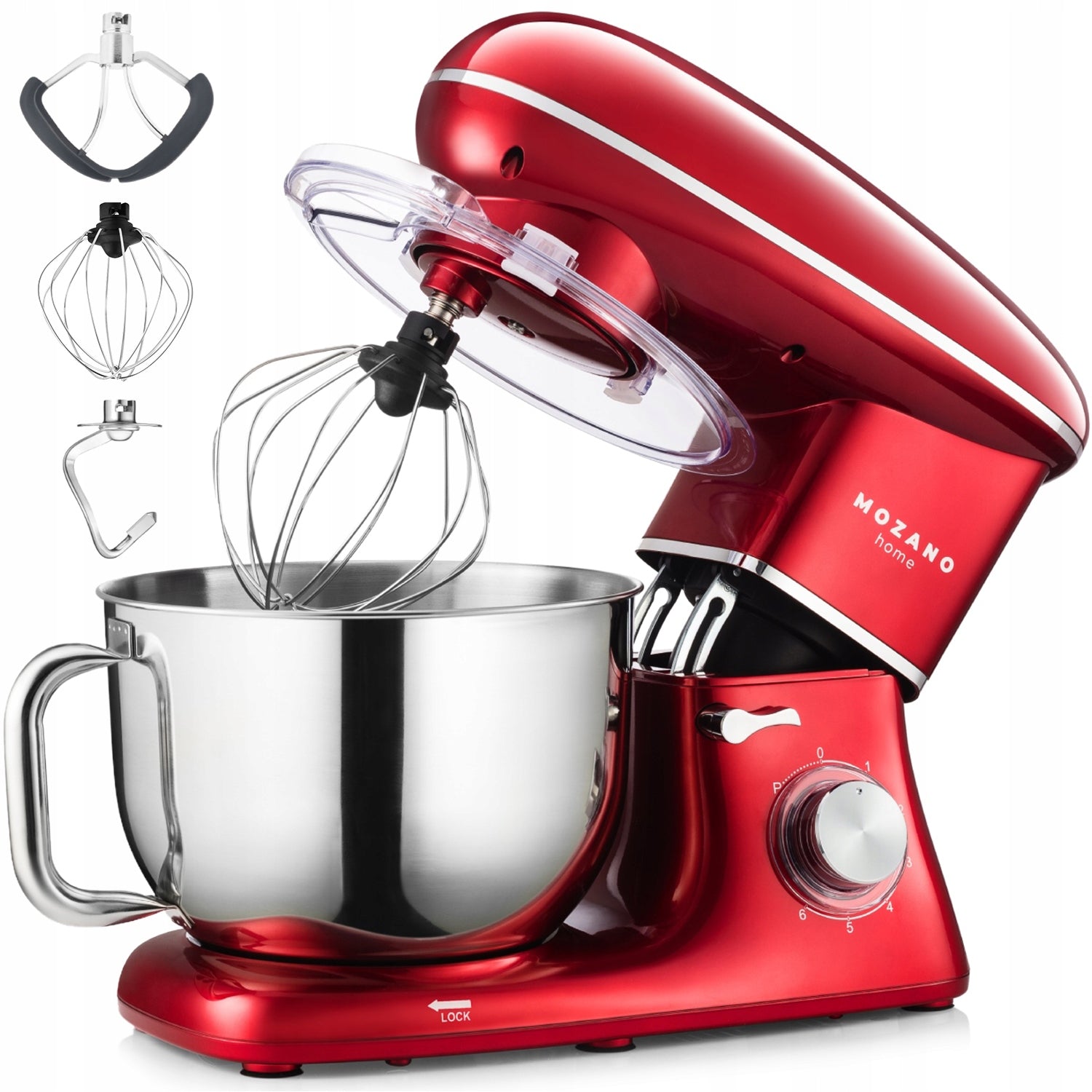 FOOD PROCESSOR PLANETARY MIXER 3 MIXER BOWL 6,2L STRONG