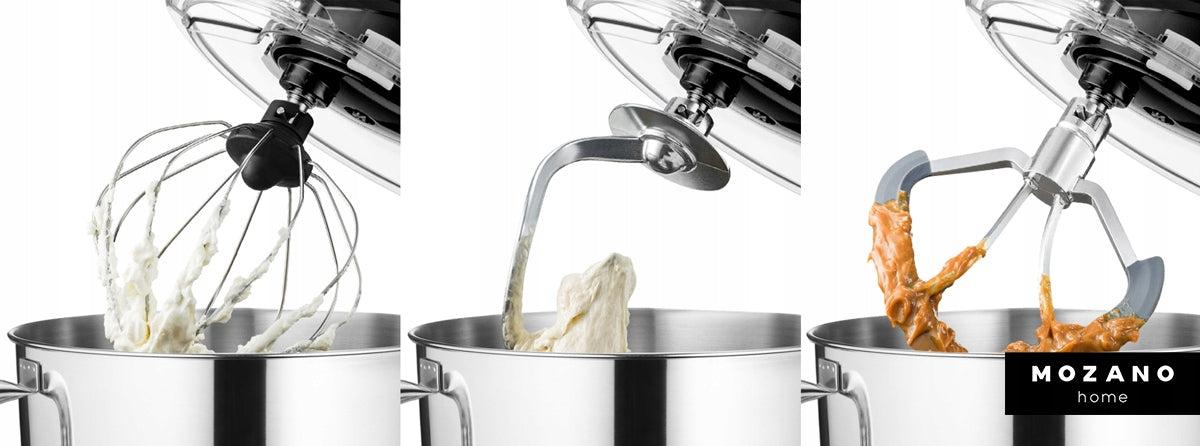 FOOD PROCESSOR PLANETARY MIXER BOWL 6.2L STRONG 3 STIRRERS STRONG Manufacturer code AGD/ROB/01#CZARNY
