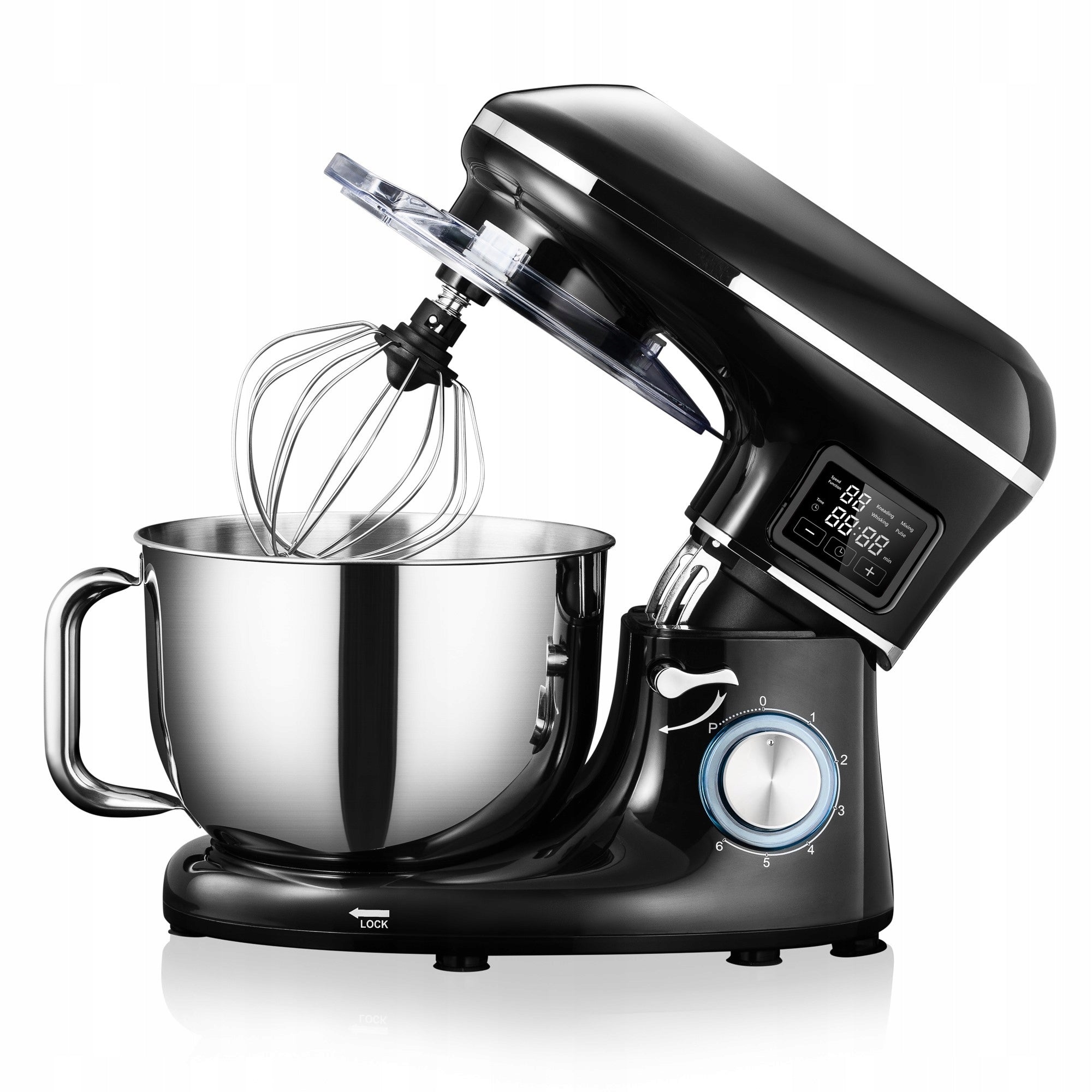 FOOD PROCESSOR PLANETARY MIXER KERCH MYCHEF HEATED BOWL BLACK 6,2L Brand Kerch