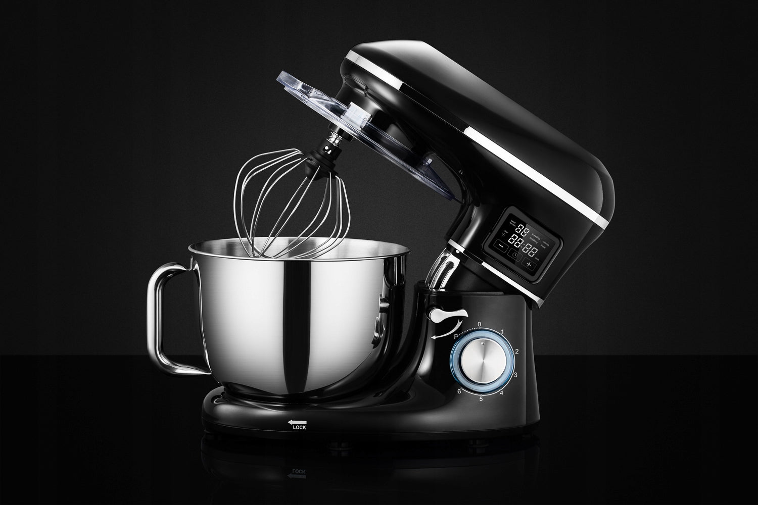FOOD PROCESSOR PLANETARY MIXER KERCH MYCHEF HEATED BOWL BLACK 6,2L Manufacturer code K/ROB/MYCHEFHOT/01