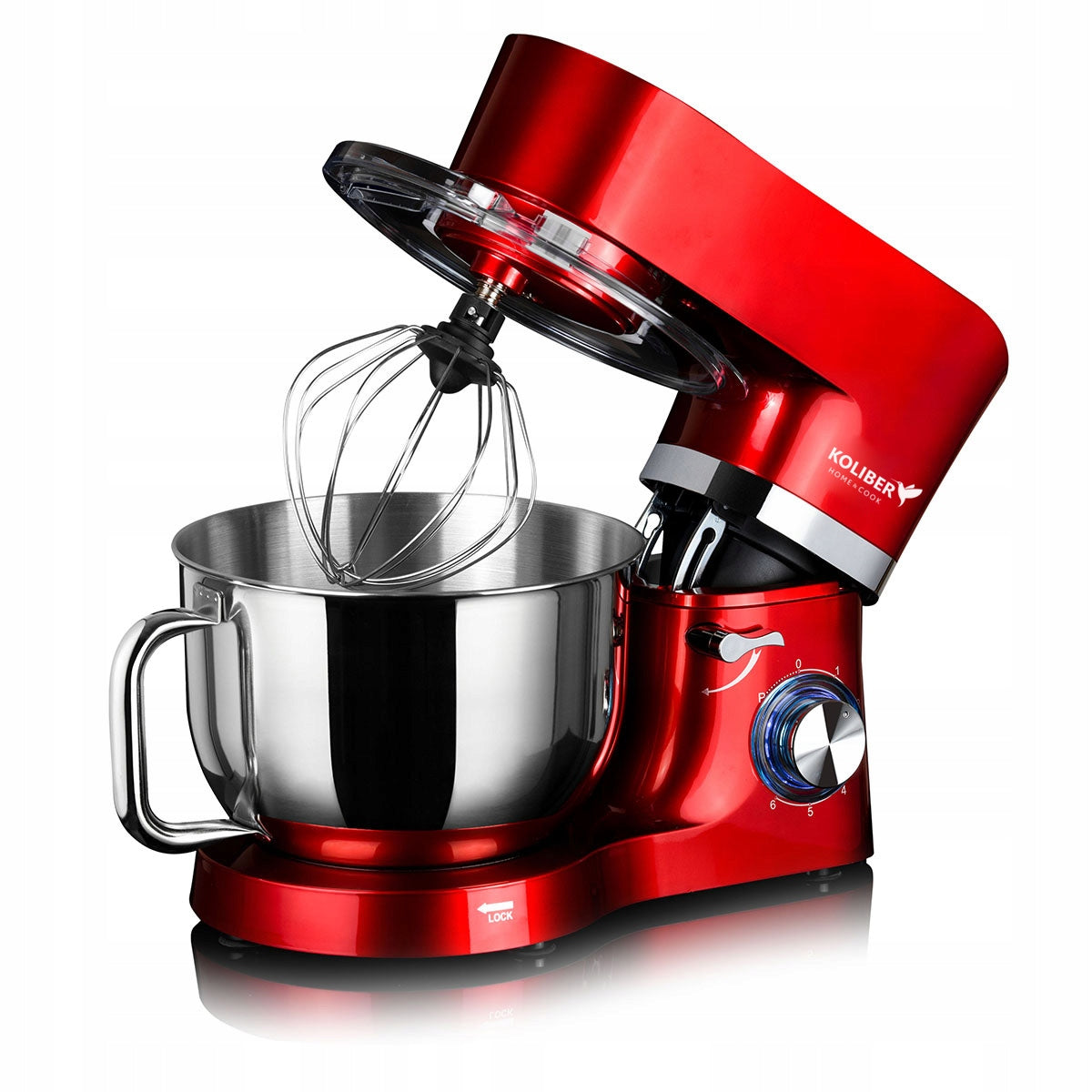 FOOD PROCESSOR PLANETARY MIXER KOLIBER X-3200-W 6.2L 7in1 MULTIFUNCTIONAL Operating modes pulsating