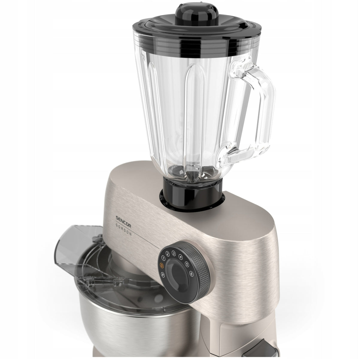 FOOD PROCESSOR PLANETARY MIXER WITH BOWL 5.5L and 4L cup 1.5L Strong 1500W Manufacturer code STM 7651WS GORDON