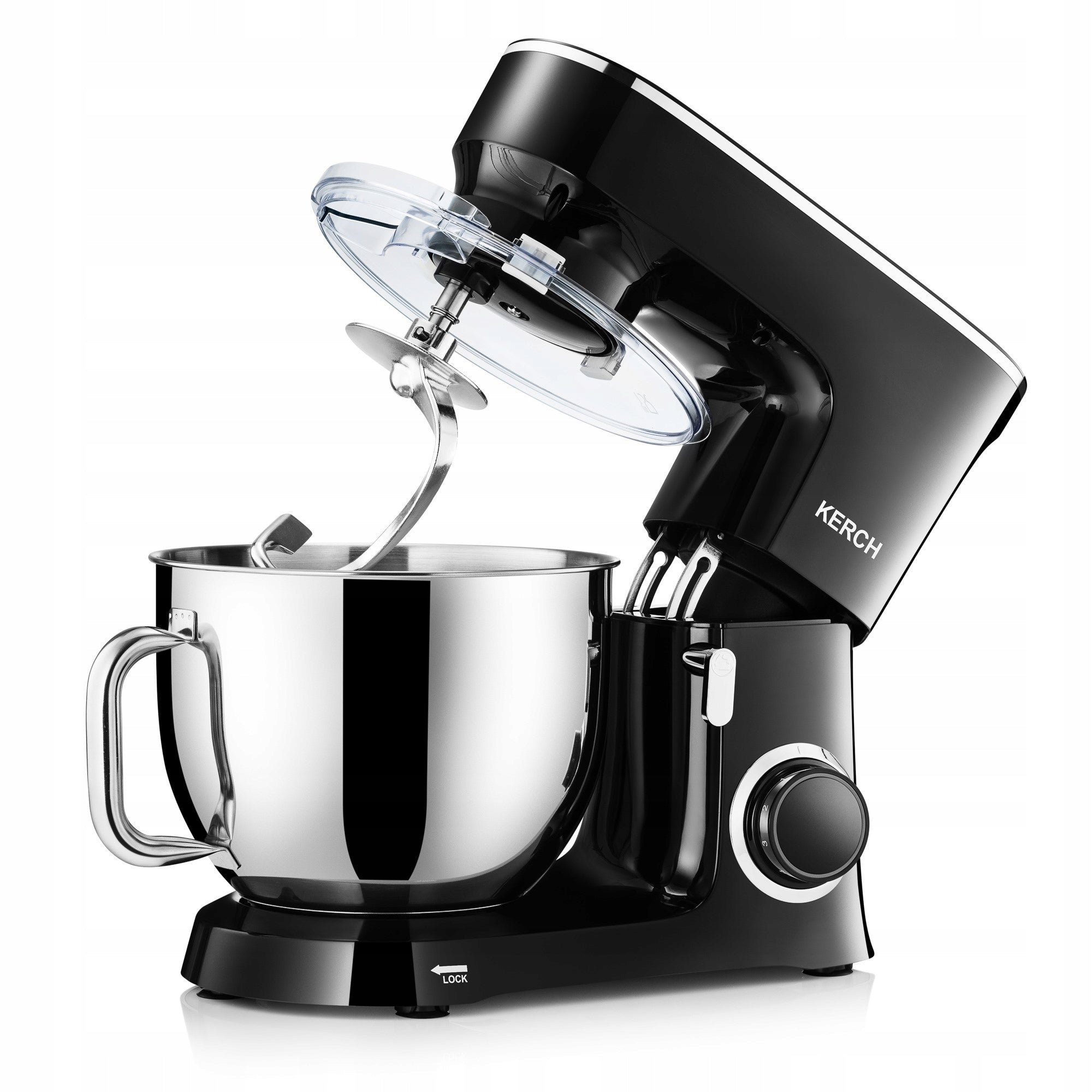 FOOD PROCESSOR PLANETARY MIXER WITH BOWL KERCH BAKER BLACK 7L Brand Kerch