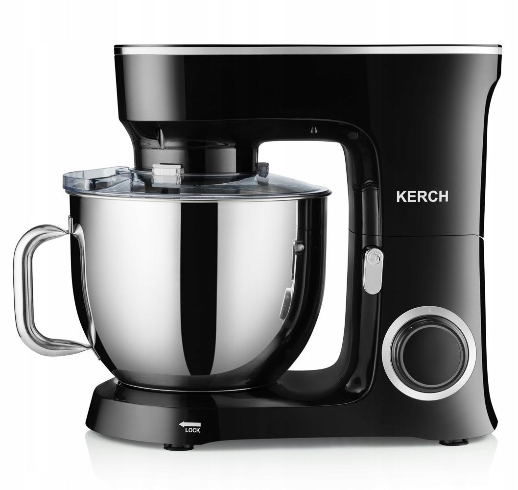 FOOD PROCESSOR PLANETARY MIXER WITH BOWL KERCH BAKER BLACK 7L Dominant color black