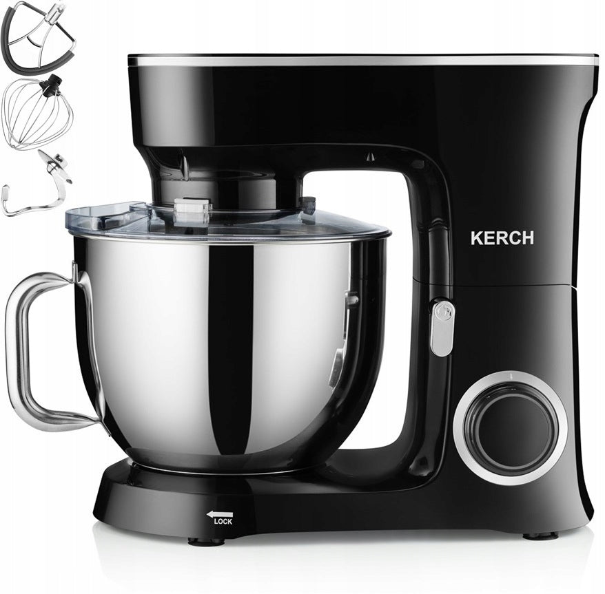 FOOD PROCESSOR PLANETARY MIXER WITH BOWL KERCH BAKER BLACK 7L