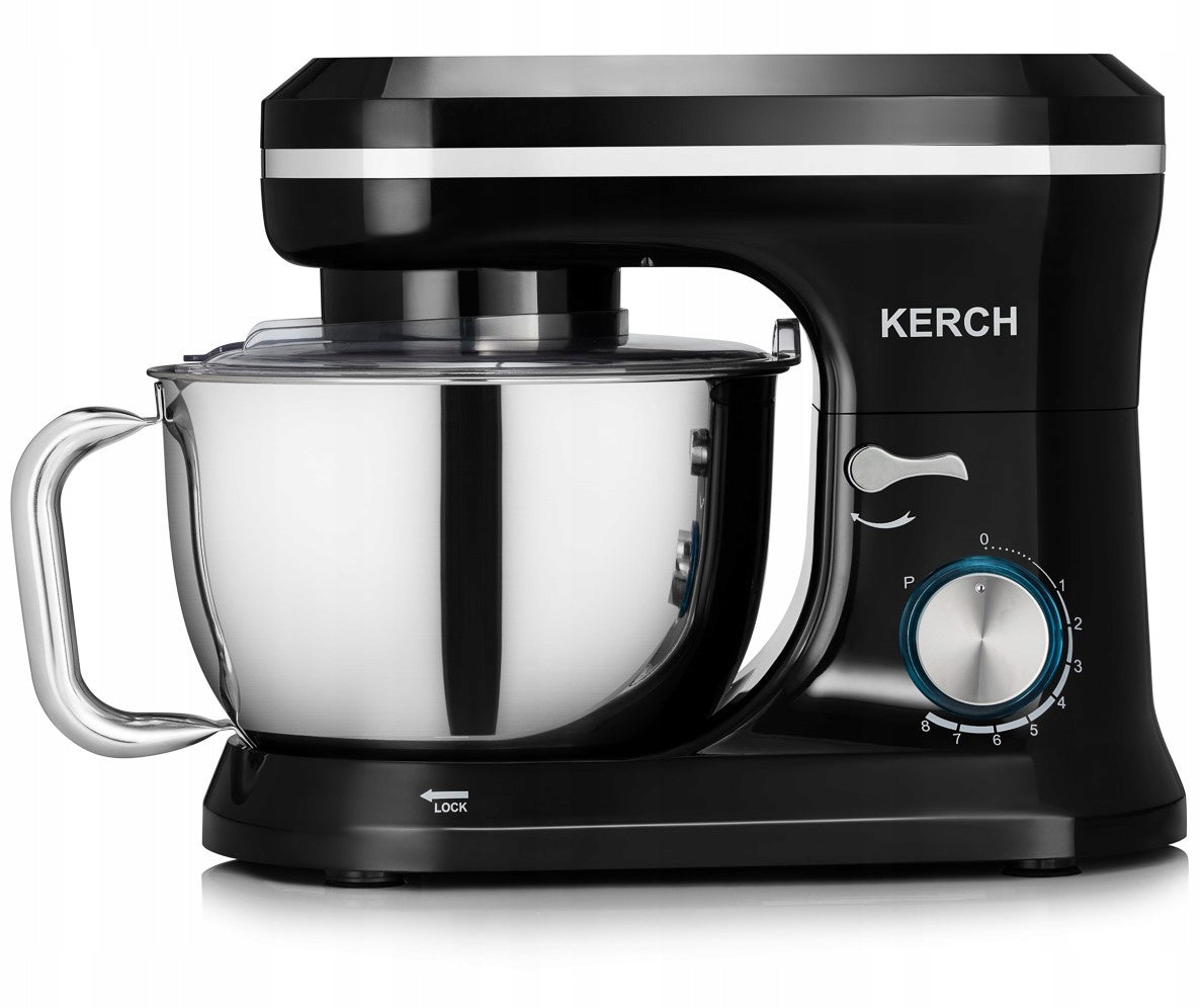 FOOD PROCESSOR PLANETARY MIXER WITH BOWL KERCH FERRO BLACK 4,5L Dominant color black