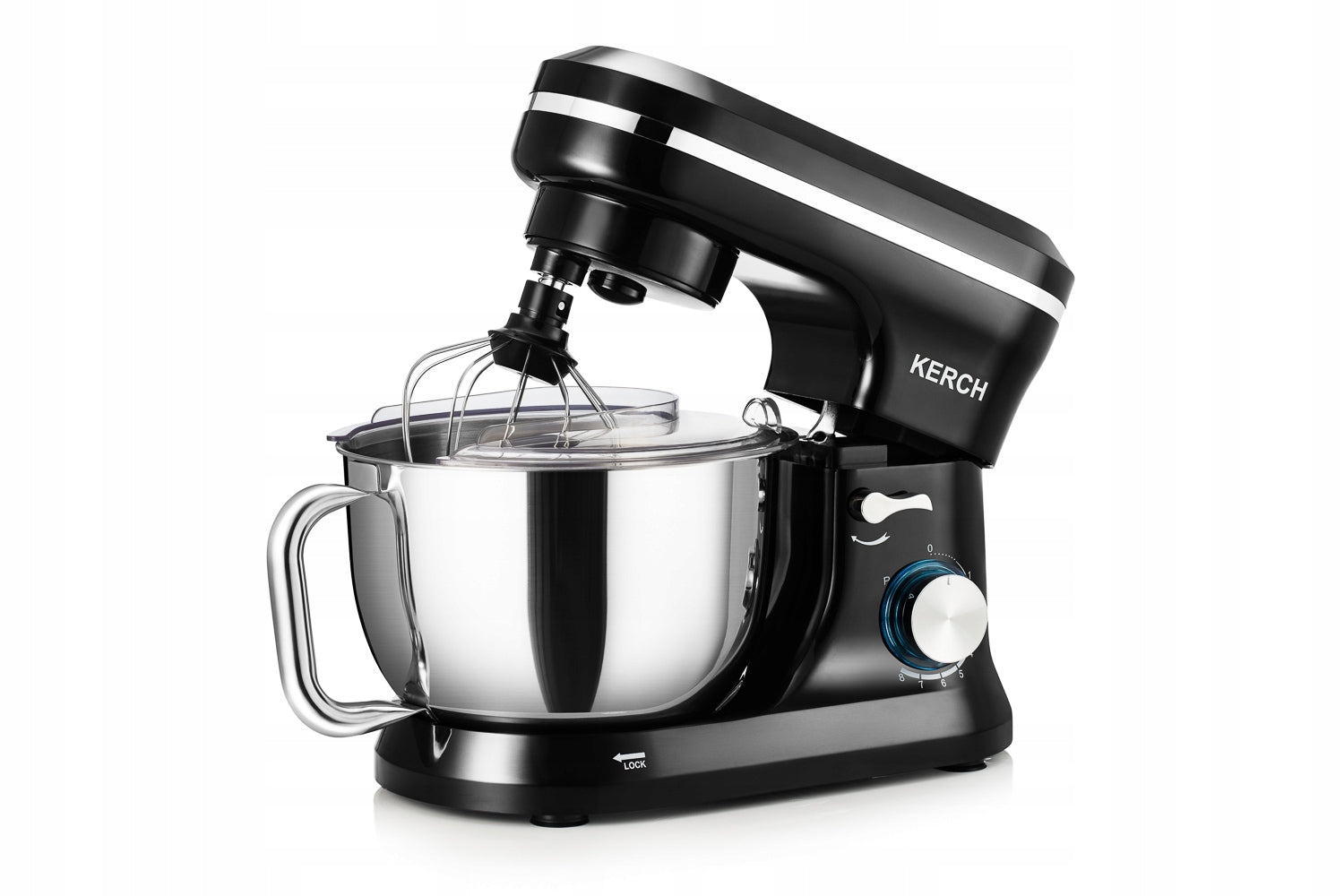 FOOD PROCESSOR PLANETARY MIXER WITH BOWL KERCH FERRO BLACK 4,5L NEW EAN (GTIN) 5903796654387
