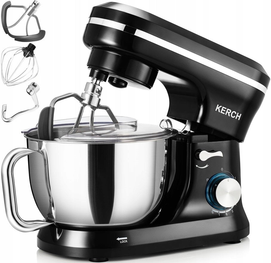 FOOD PROCESSOR PLANETARY MIXER WITH BOWL KERCH FERRO BLACK 4,5L