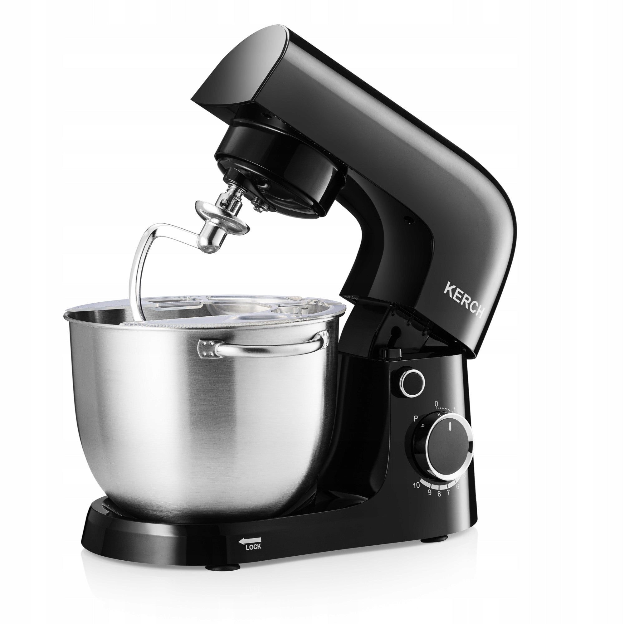 FOOD PROCESSOR PLANETARY MIXER WITH BOWL KERCH MALIA BLACK 5L Brand Kerch