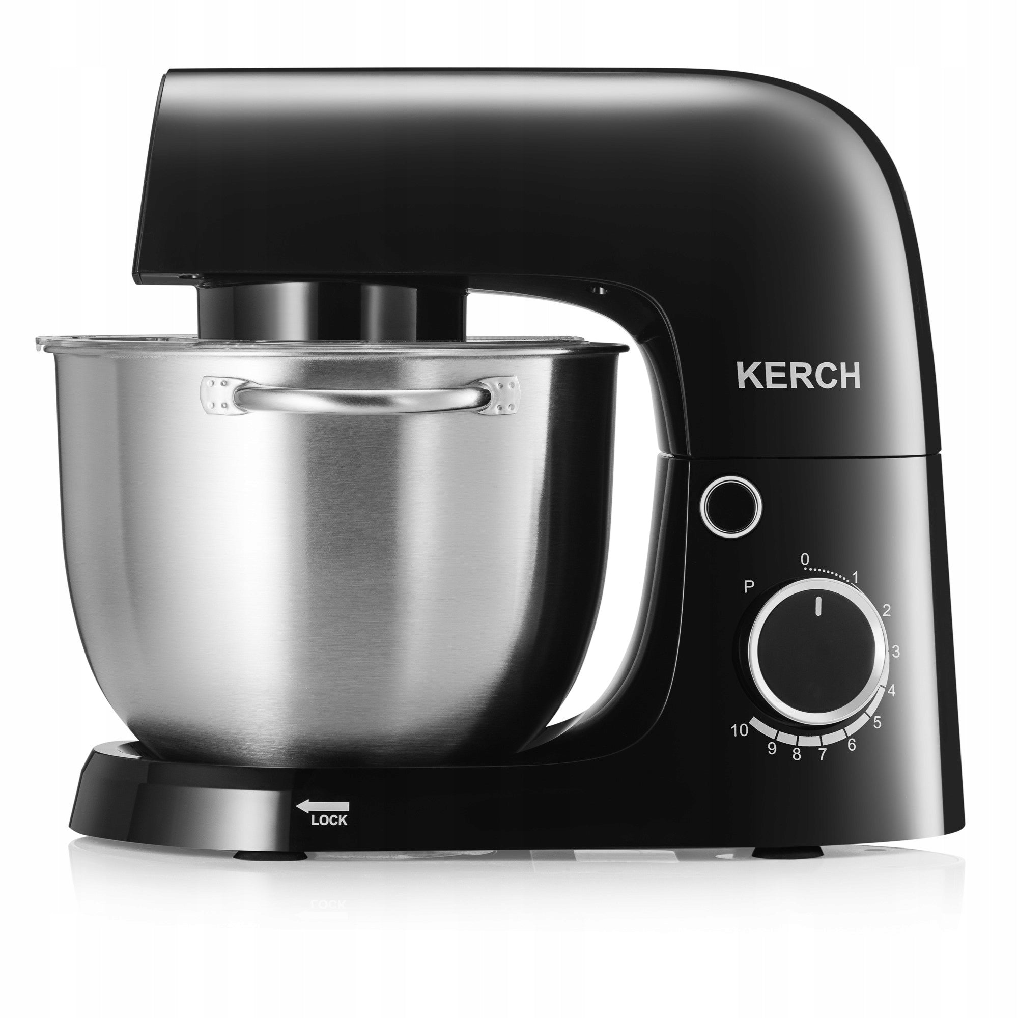 FOOD PROCESSOR PLANETARY MIXER WITH BOWL KERCH MALIA BLACK 5L Dominant color black