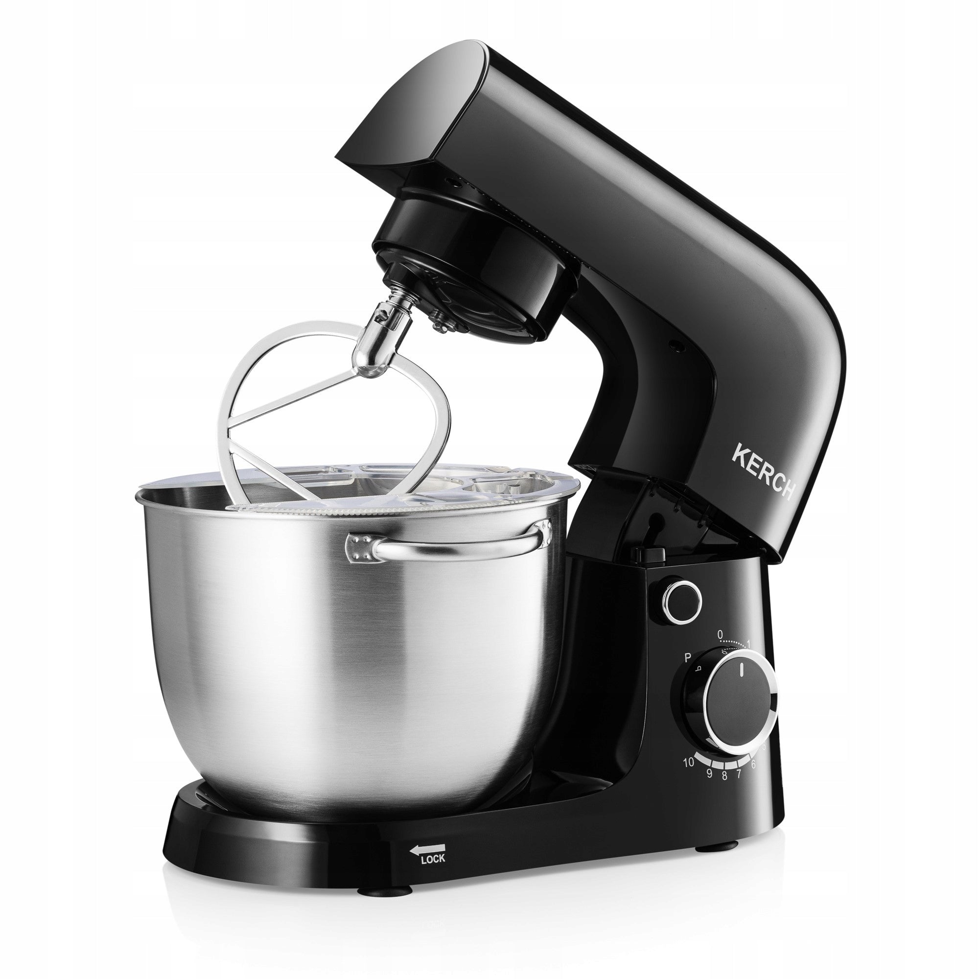 FOOD PROCESSOR PLANETARY MIXER WITH BOWL KERCH MALIA BLACK 5L Model MALIA 3000W