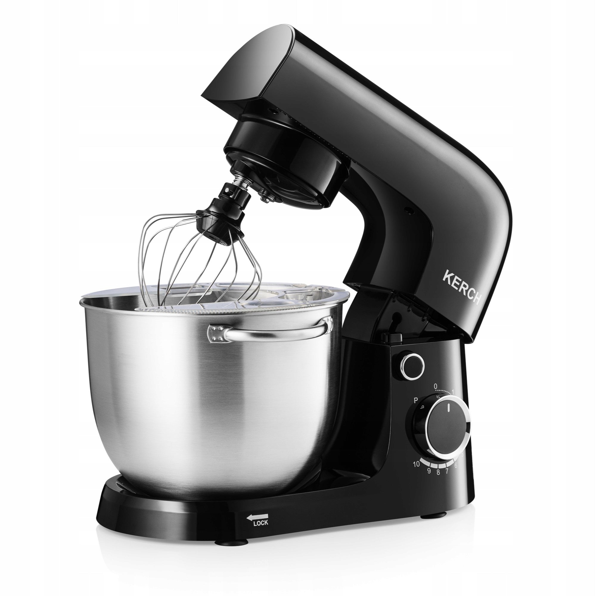 FOOD PROCESSOR PLANETARY MIXER WITH BOWL KERCH MALIA BLACK 5L Power rating 1500 W