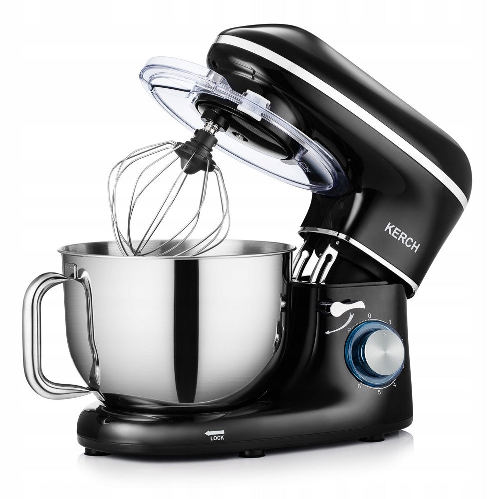 FOOD PROCESSOR PLANETARY MIXER WITH BOWL KERCH MYCHEF 4000W BLACK 6,2L Power rating 2000 W