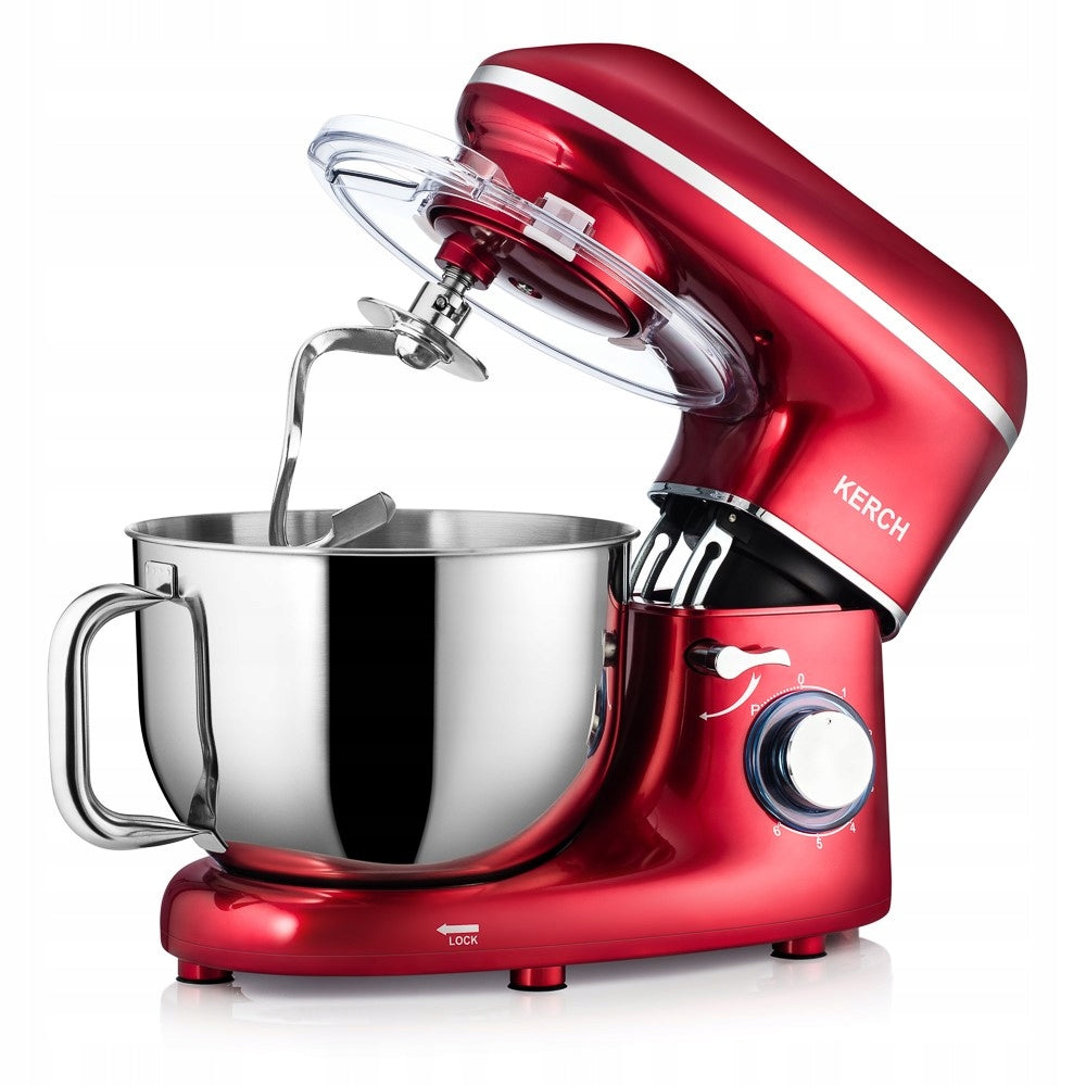 FOOD PROCESSOR PLANETARY MIXER WITH BOWL KERCH MYCHEF 4000W RED 6,2L Brand Kerch