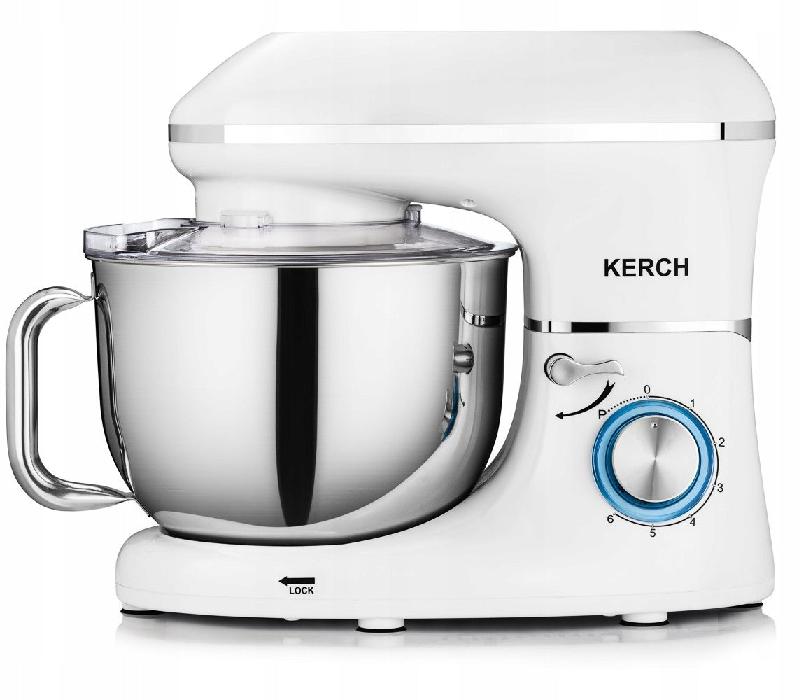 FOOD PROCESSOR PLANETARY MIXER WITH BOWL KERCH MYCHEF 4000W WHITE 6,2L Dominant color white