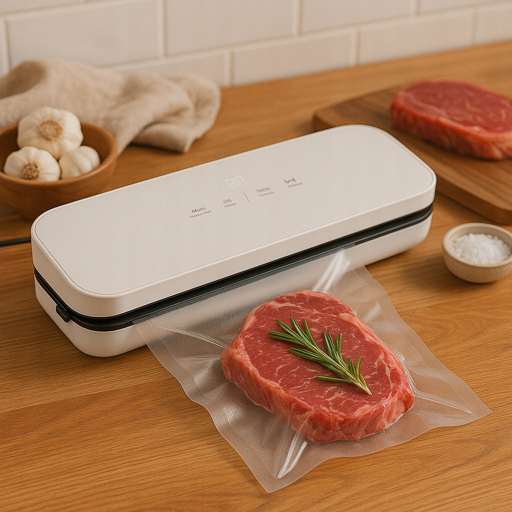 FOOD VACUUM SEALER 130W Packing Machine Automatic Strong White EAN (GTIN) 5904041071294