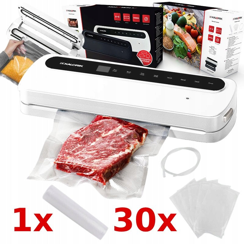 FOOD VACUUM WELDING MACHINE 110W PACKING MACHINE XXL BAG SET + GLOVES