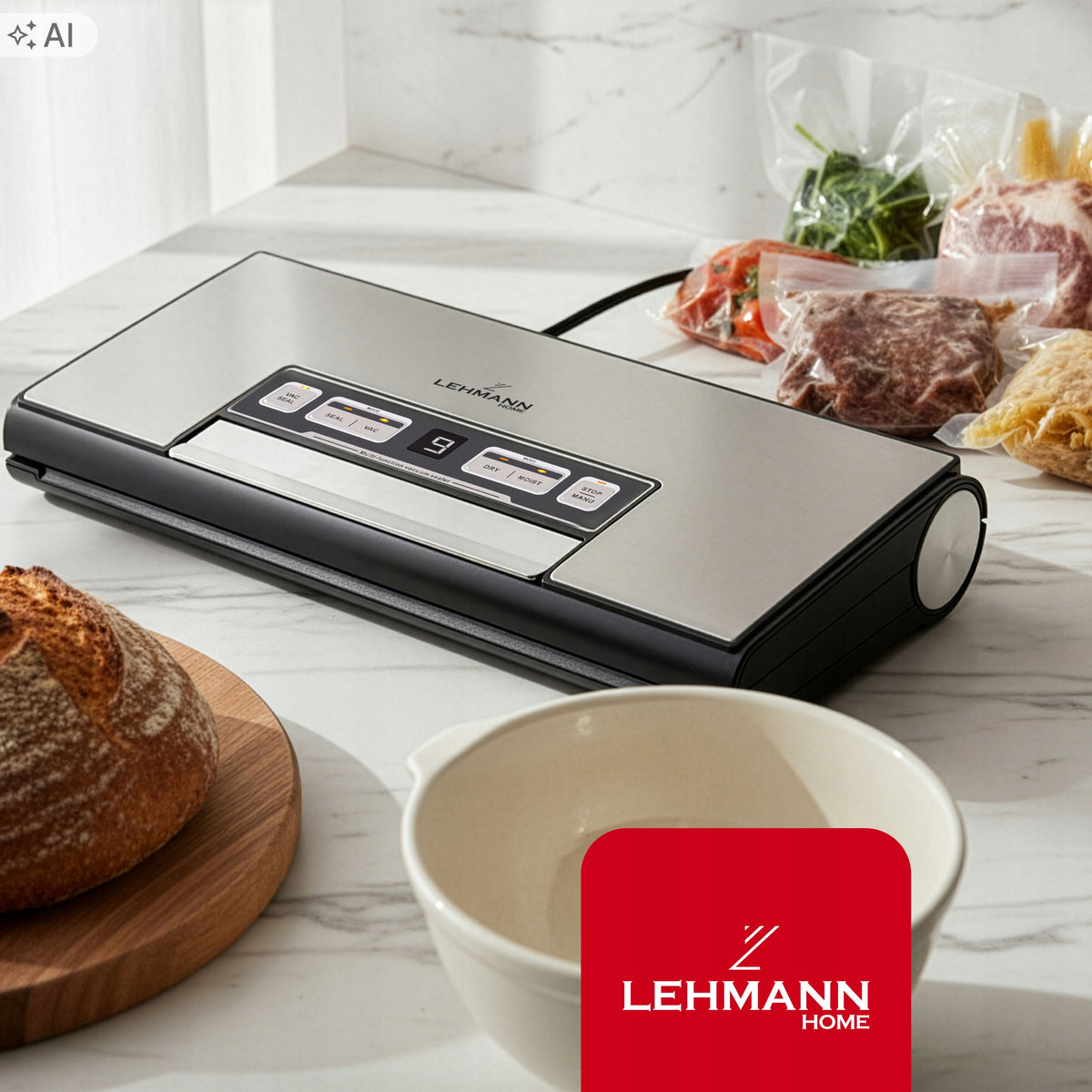 FOOD VACUUM WELDING MACHINE AUTOMATIC PACKING MACHINE STRONG LEHMANN Packaging status original