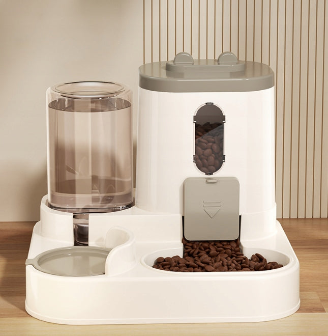FOOD WATER FEEDER Automatic Dispenser DOUBLE BOWL FOR AND CAT DOG 2in1 EAN (GTIN) 6901423211681