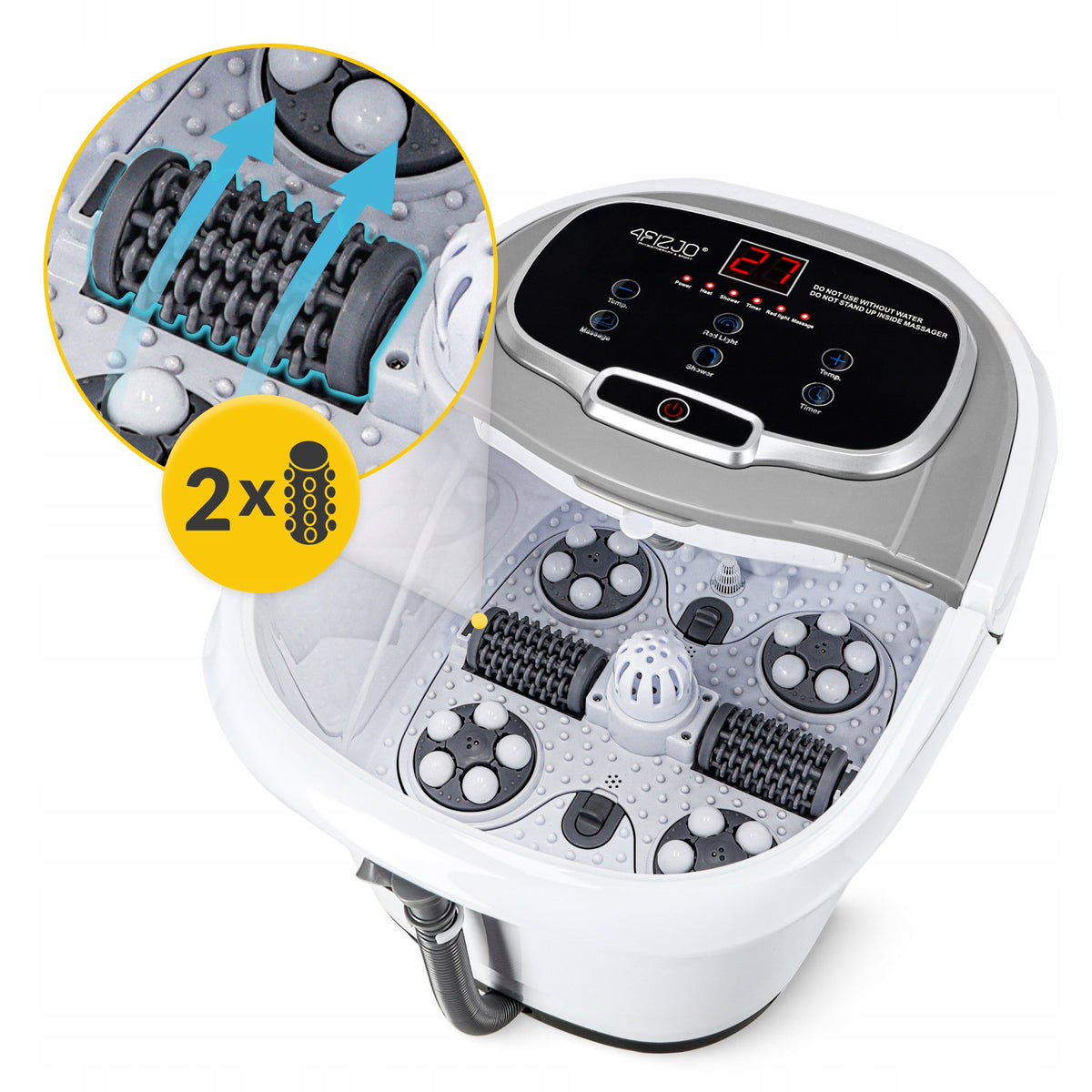 FOOT MASSAGER WATER HYDROMASSAGER FOR LEGS HEATING MULTIFUNCTIONAL SPA Manufacturer code WATER FOOT MASSAGER