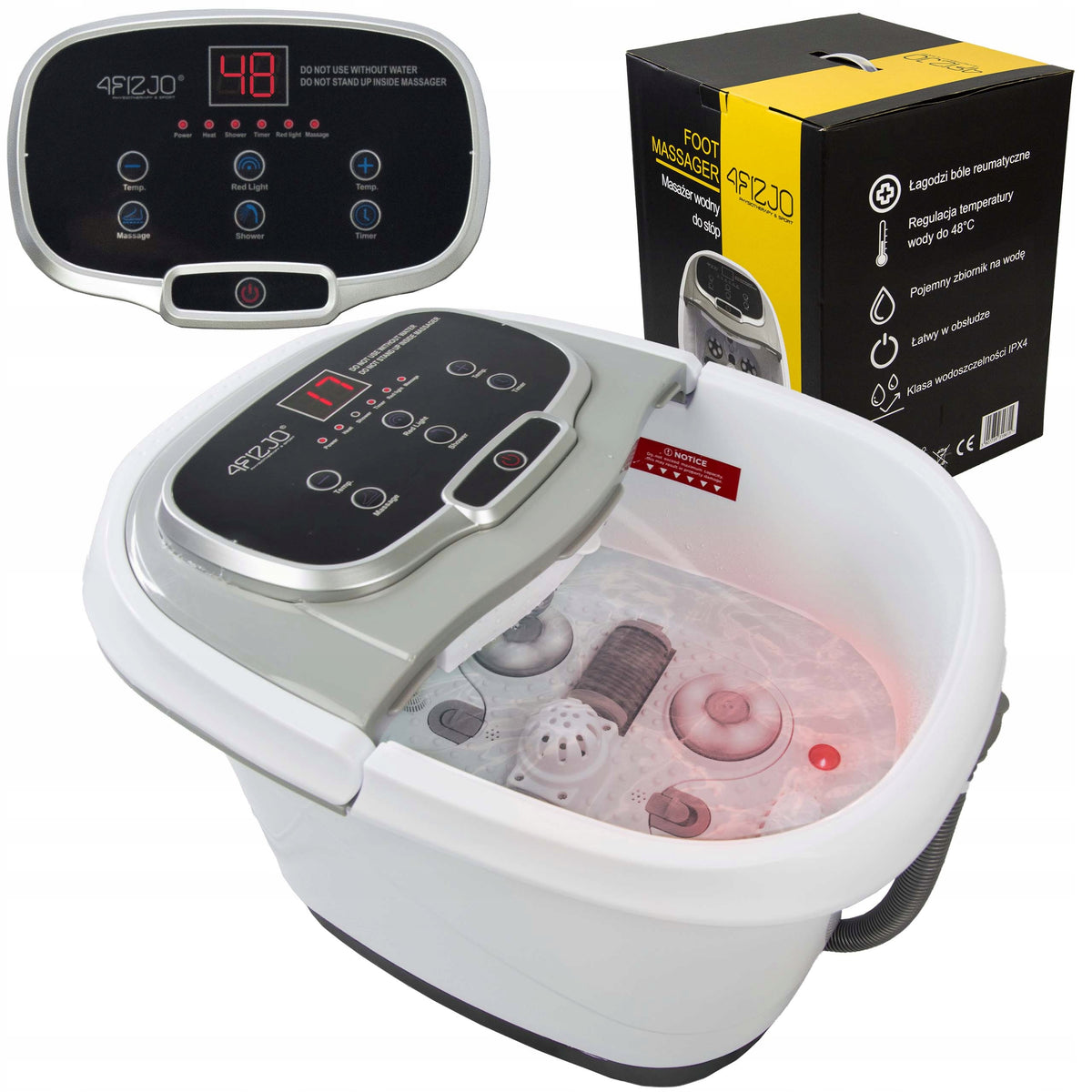 FOOT MASSAGER WATER HYDROMASSAGER FOR LEGS HEATING MULTIFUNCTIONAL SPA