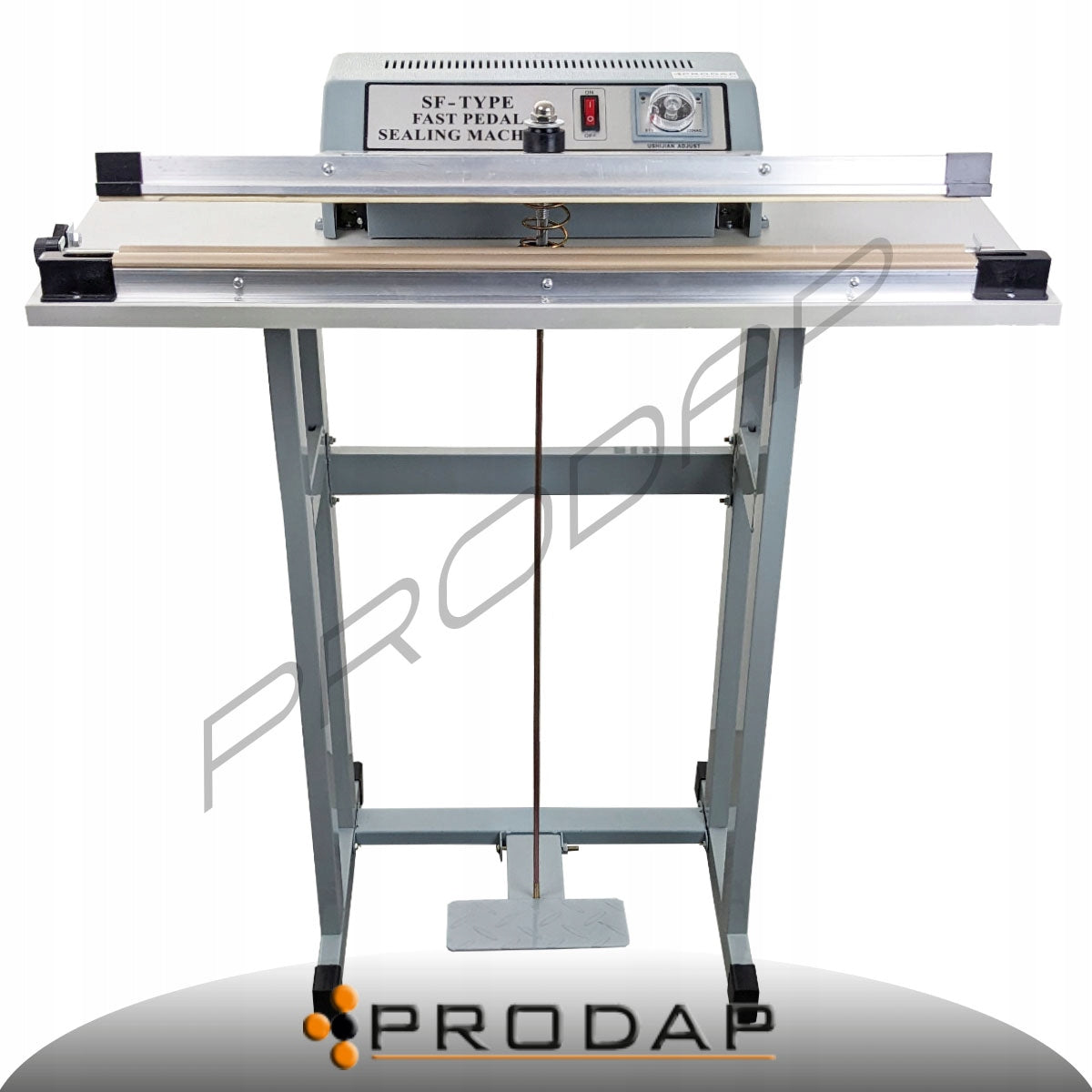 FOOT PACKAGING MACHINE 1000mm 100cm WELD 3mm FOR BAGS PRODAP Brand Prodap