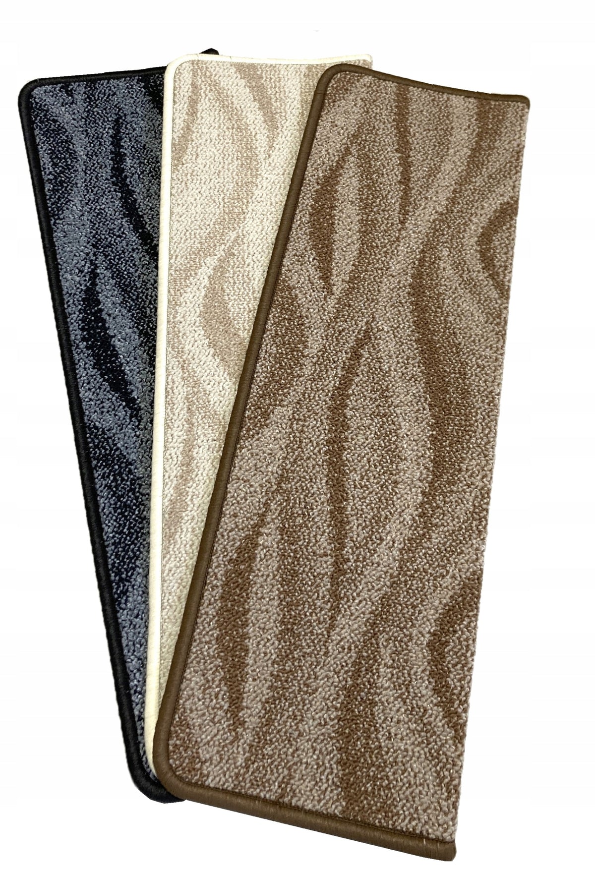 FOOT PADS FOR STAIRS 80cm Wave Cream Beige Grey Graphite Manufacturer code Stopki na schody FALA  80cm