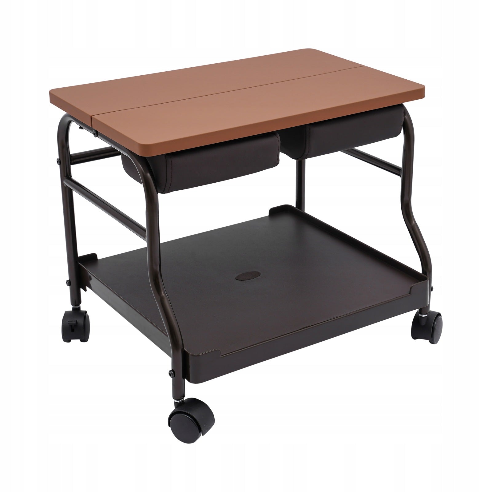 FOOT SPA TROLLEY COFFEE WOODEN PLATE 47CM SALON PEDICURE CART 18KG Manufacturer code dgfds3