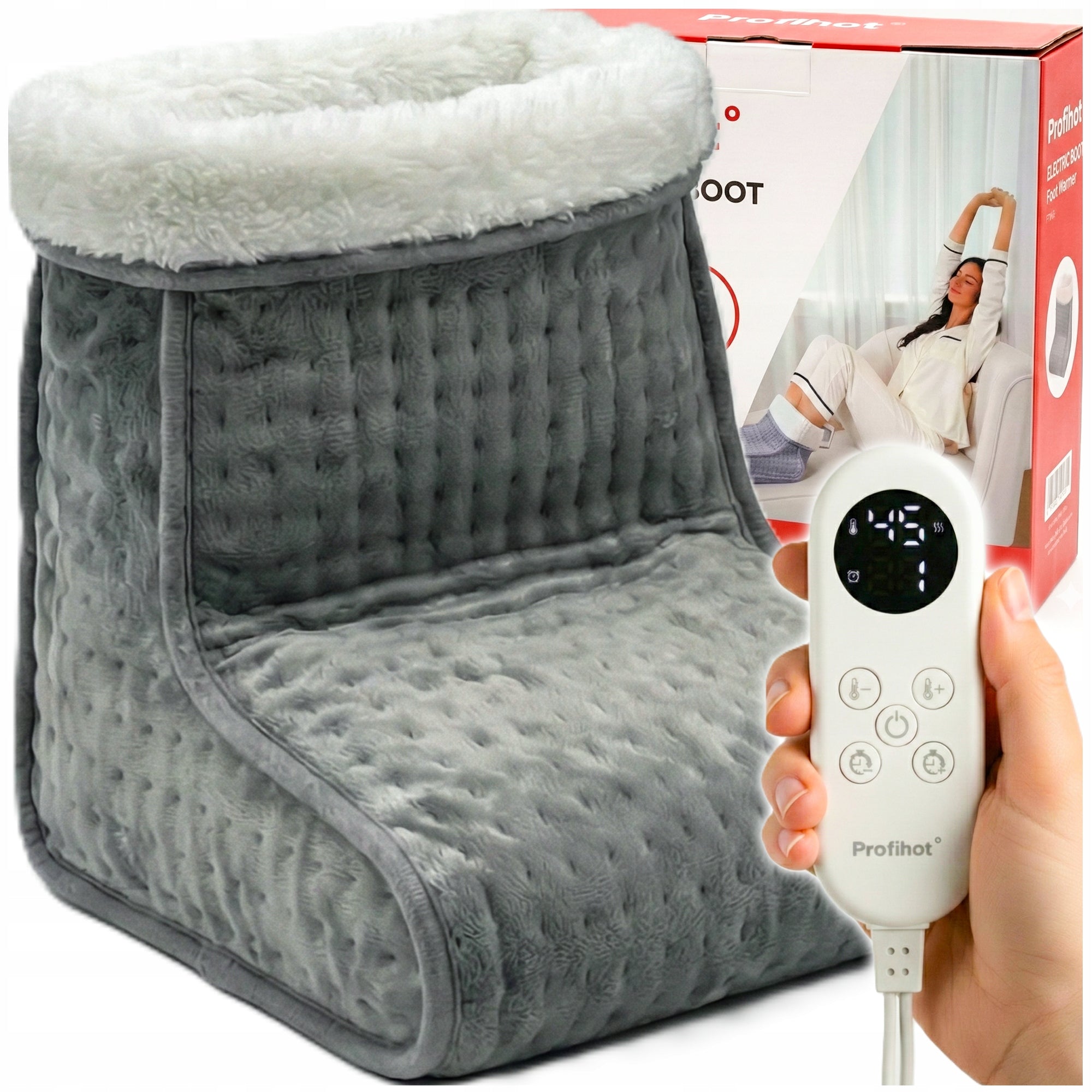 FOOT WARMER ELECTRIC HEATING SHOE HEATING WARMER WITH CONTROLLER