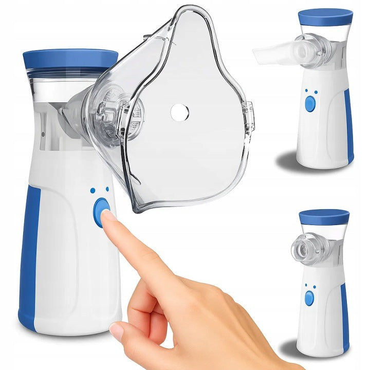 FOR CHILDREN AND ADULTS SILENT INHALER BELOW 50DB AUTOMATIC SHUTDOWN Packaging status original