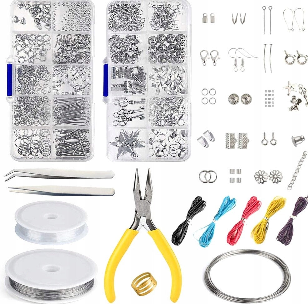 FOR JEWELRY MAKING KIT ACCESSORIES ELEMENTS TOOL DIY COMPLETE