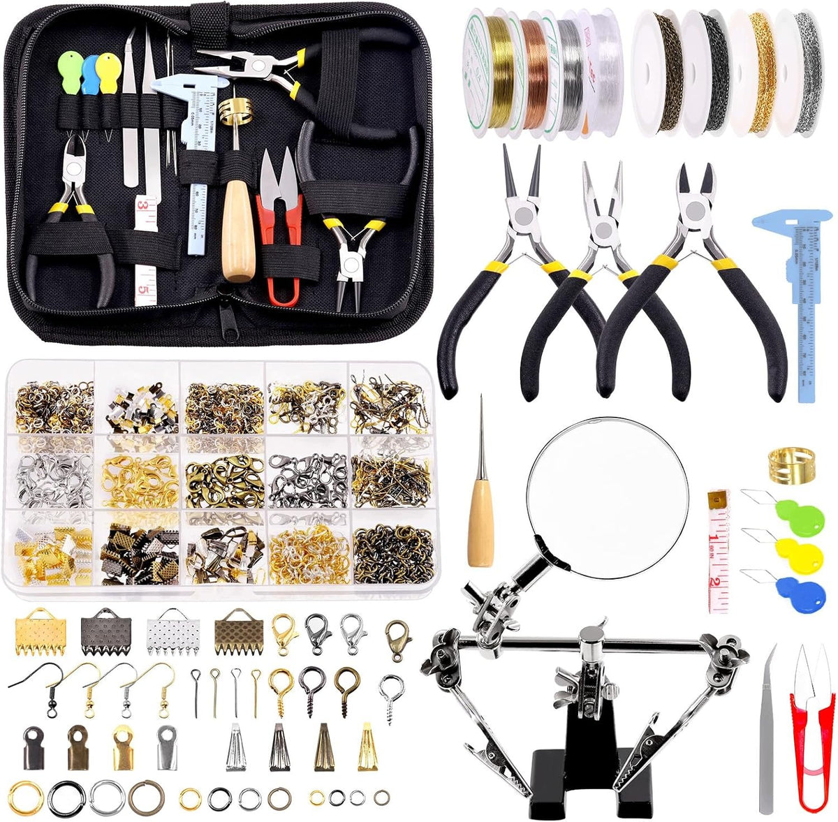FOR JEWELRY SET 1489 PIECES ACCESSORIES TOOLS DIY PRODUCT REPAIR