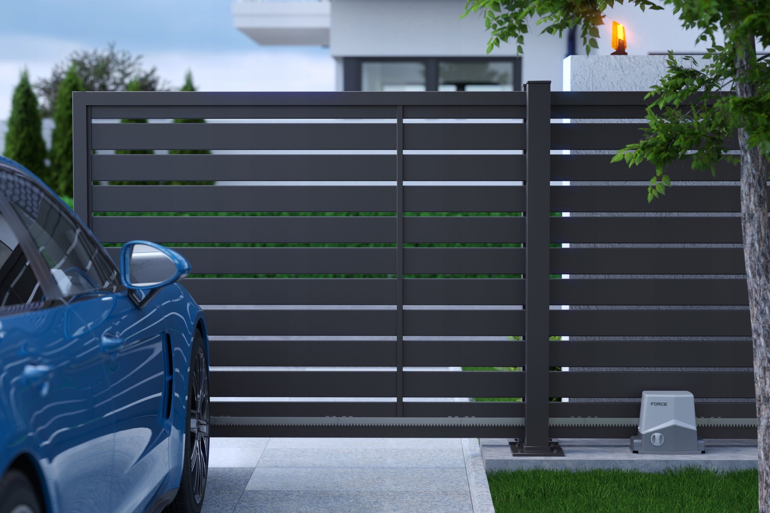 FORCE TITANIUM SL600 DRIVE FOR SLIDING GATES UP TO 600kg, LED LAMP, Manufacturer code TYTAN