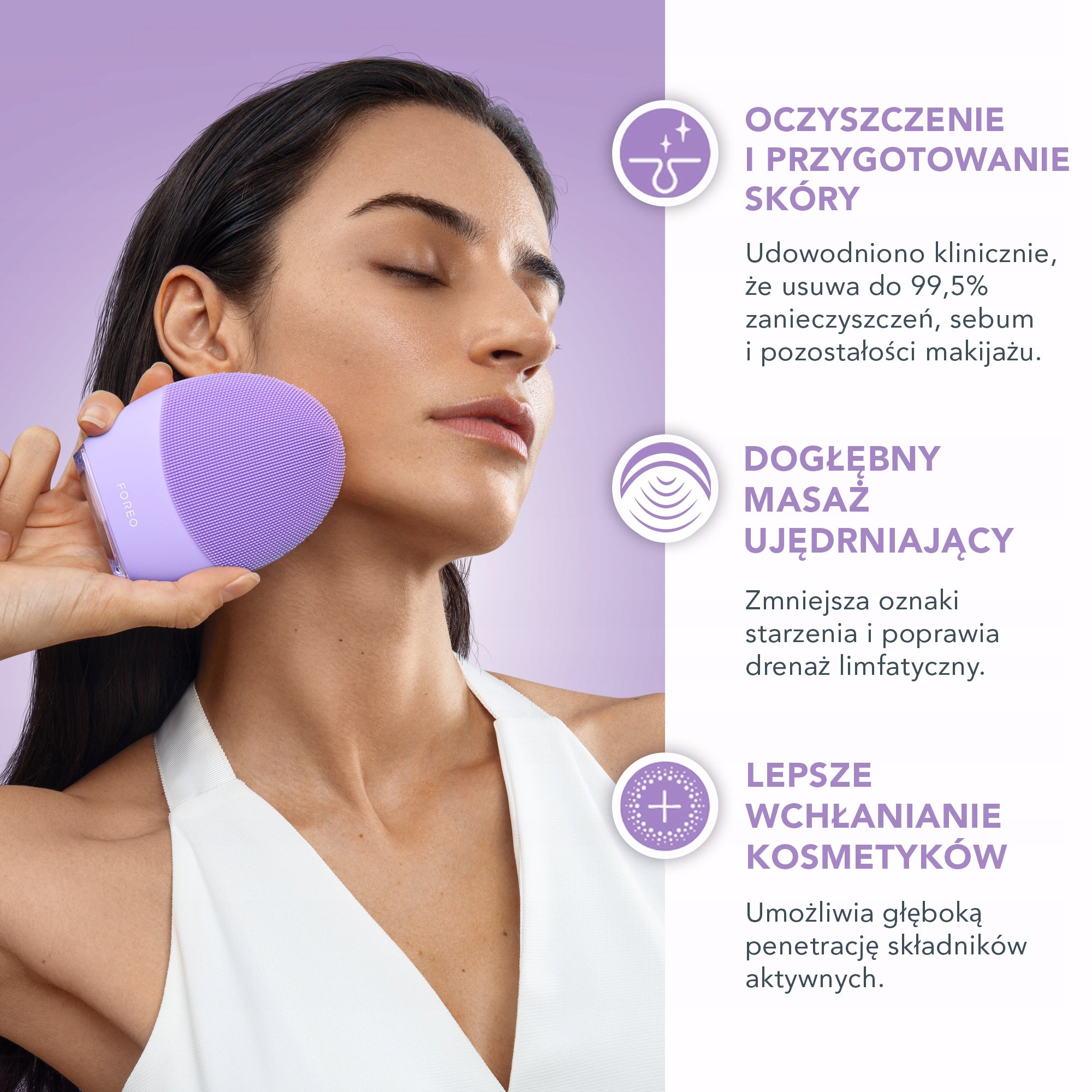FOREO LUNA 4 for sensitive skin Manufacturer code F1238