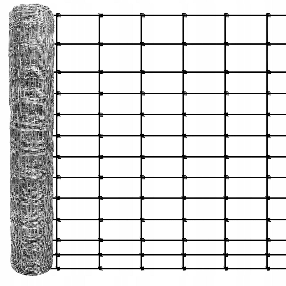 FOREST MESH 180/13/60 L roll 50m GALVANIZED hare roe deer boar field orchard forest