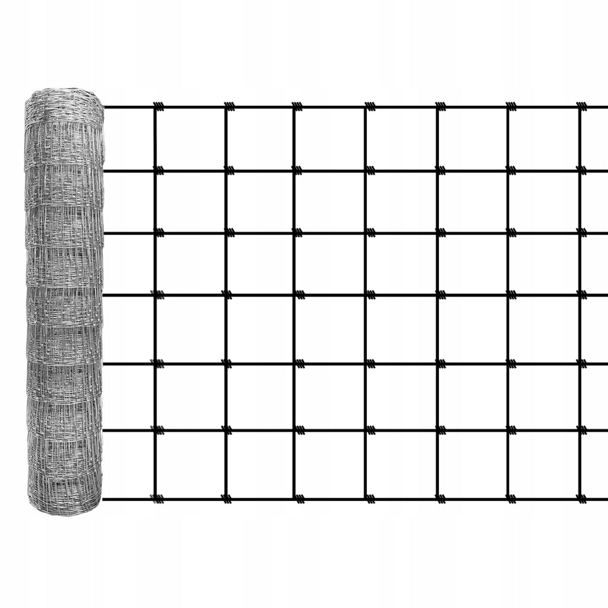 FOREST MESH 60/7/10 L roll 25m GALVANIZED hare roe deer boar field orchard forest
