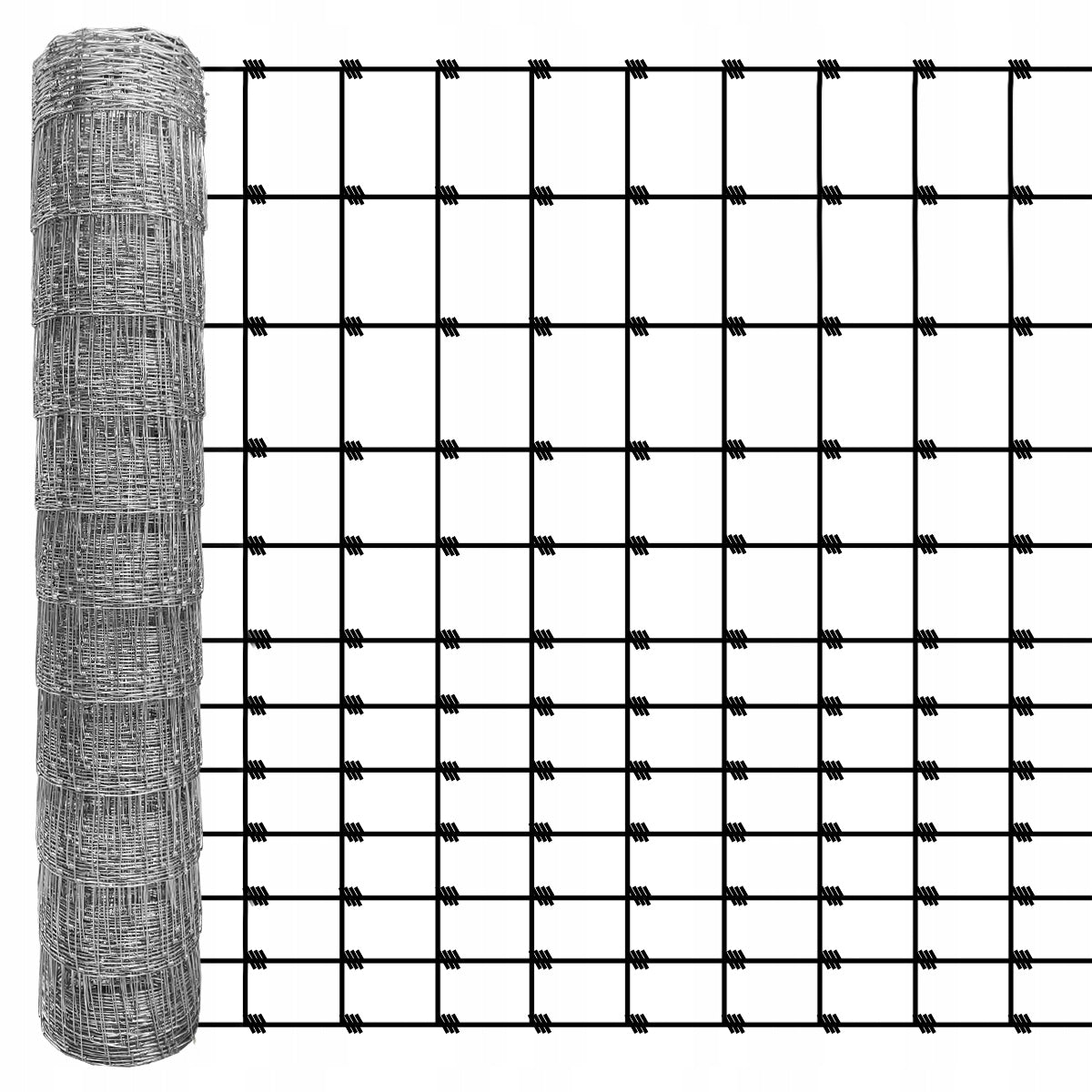 FOREST NET 150/12/15 L - 50m GALVANIZED hare roe deer boar field orchard forest SX