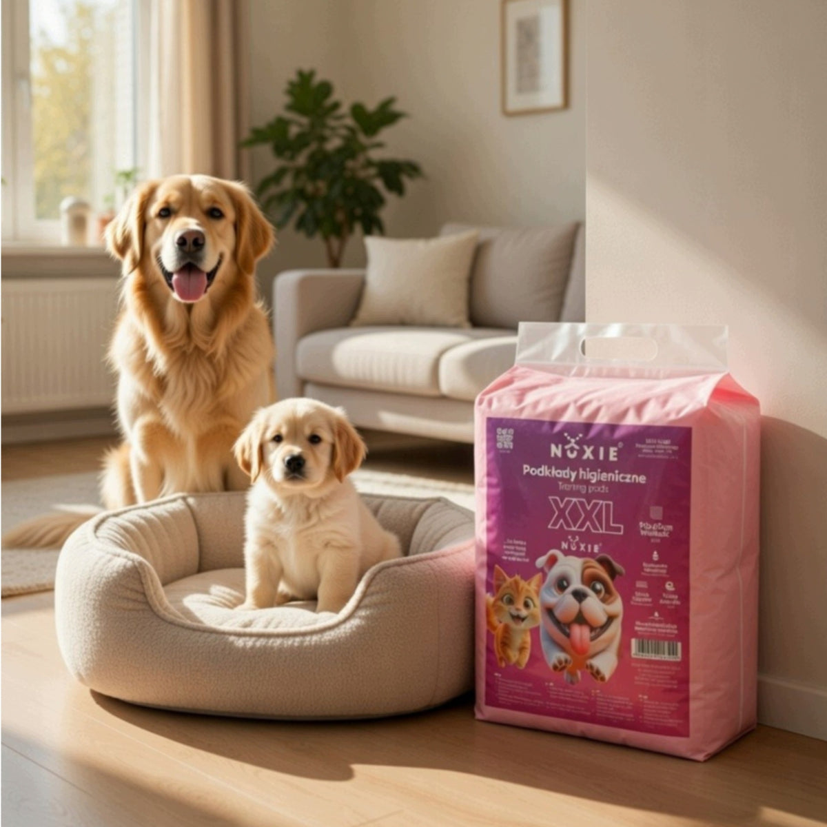 FOUNDATIONS HYGIENE MATS FOR DOGS learning to pee 60x90 absorbent 100pcs Medical device no
