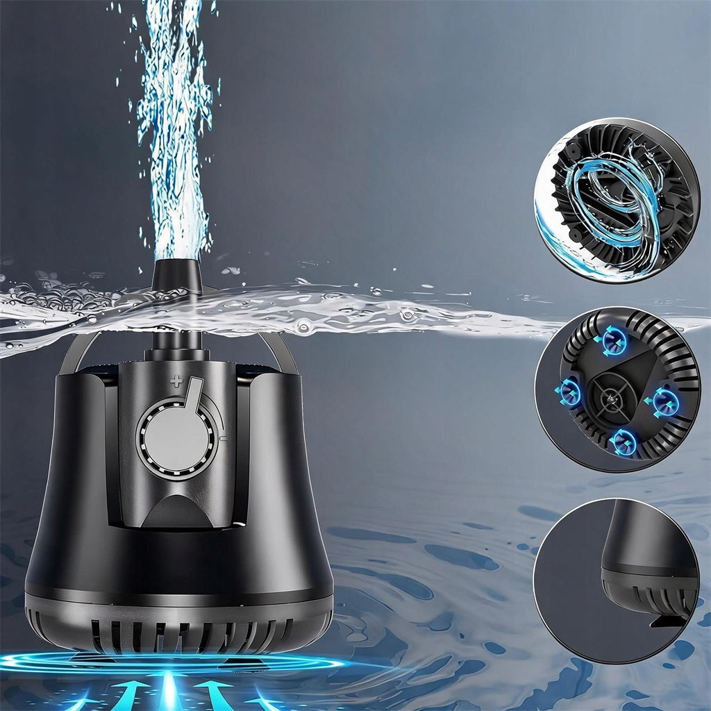 FOUNTAIN PUMP FOR POND WATER POND 25W 1500L/H WITH ADJUSTABLE FLOW Pump capacity l/h Do 500 l/h