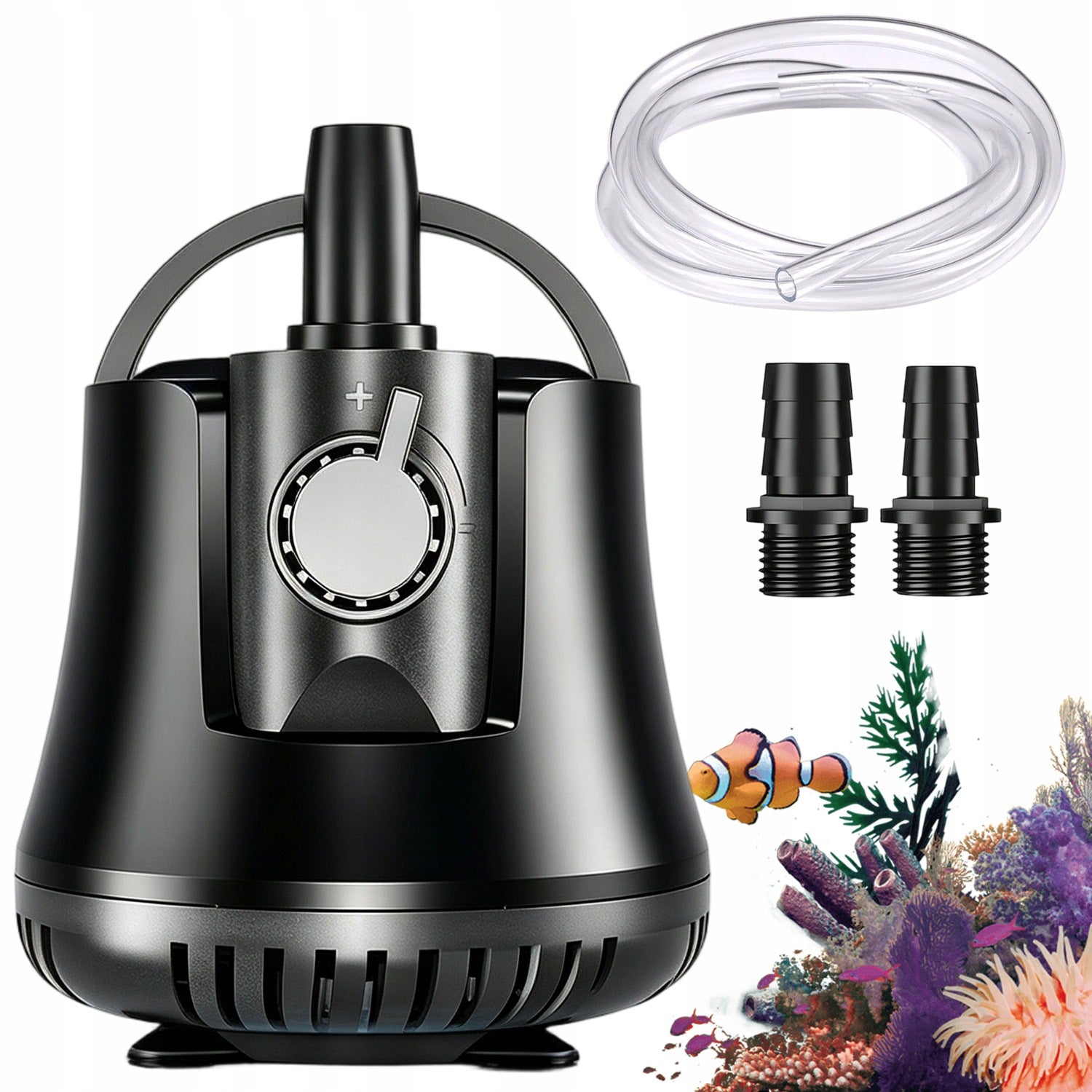 FOUNTAIN PUMP FOR POND WATER POND 25W 1500L/H WITH ADJUSTABLE FLOW