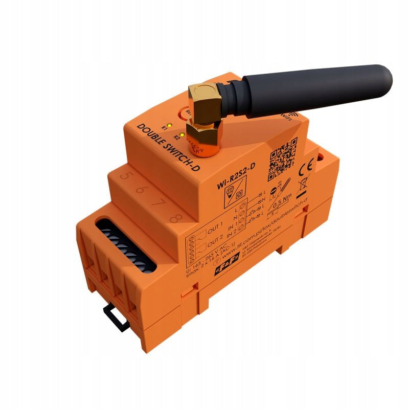 FOX - 2-channel DOUBLE SWITCH-D relay Brand F&F