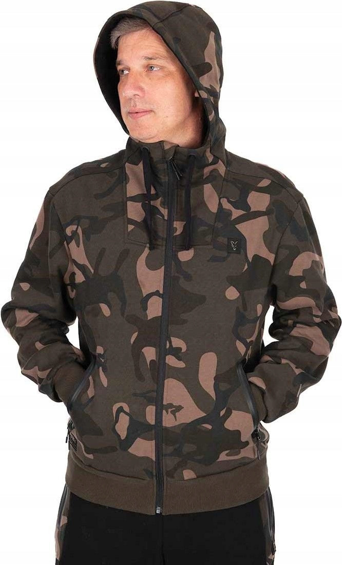 FOX CAMO FULL ZIP PREMIUM 310 HOODIE SIZE XL Brand Fox