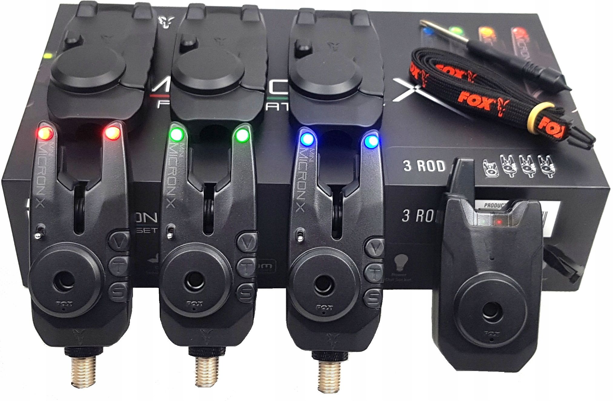 FOX MINI MICRON X 3 SET 3+1 BEACON SET EAN (GTIN) 5056212140749