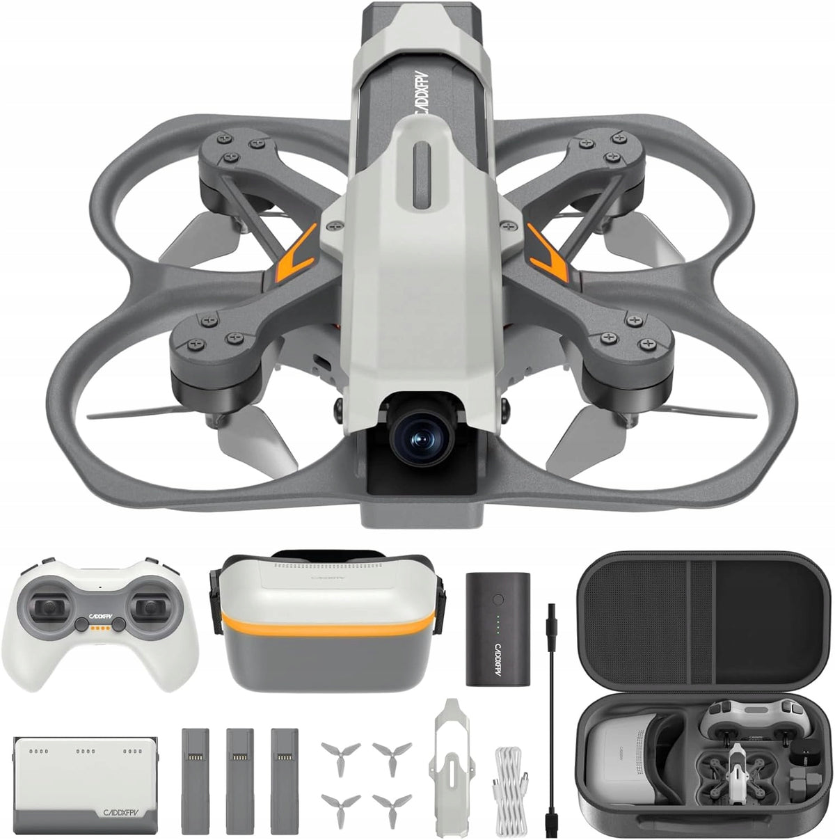 FPV Drone Kit CADDXFPV Protos HD RTF Kit 2,4 GHx ELRS Goggles + Apparatus Manufacturer code C0CA-TZ056