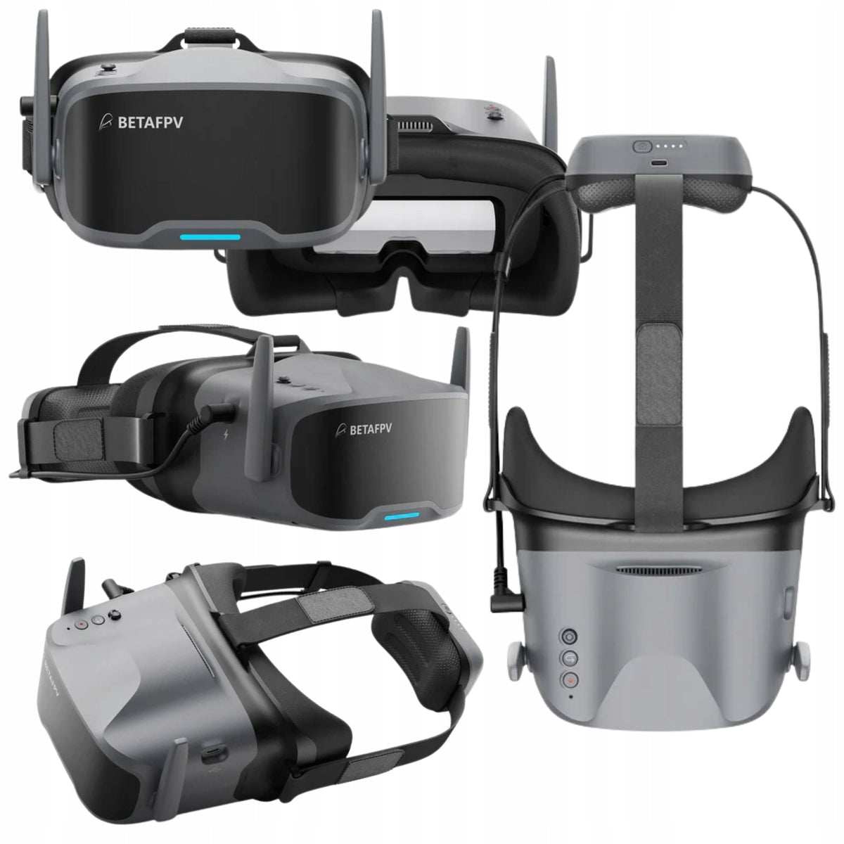 FPV Goggles BetaFPV VR04 HD Digital Recording DVR 1080p For Racing Drones