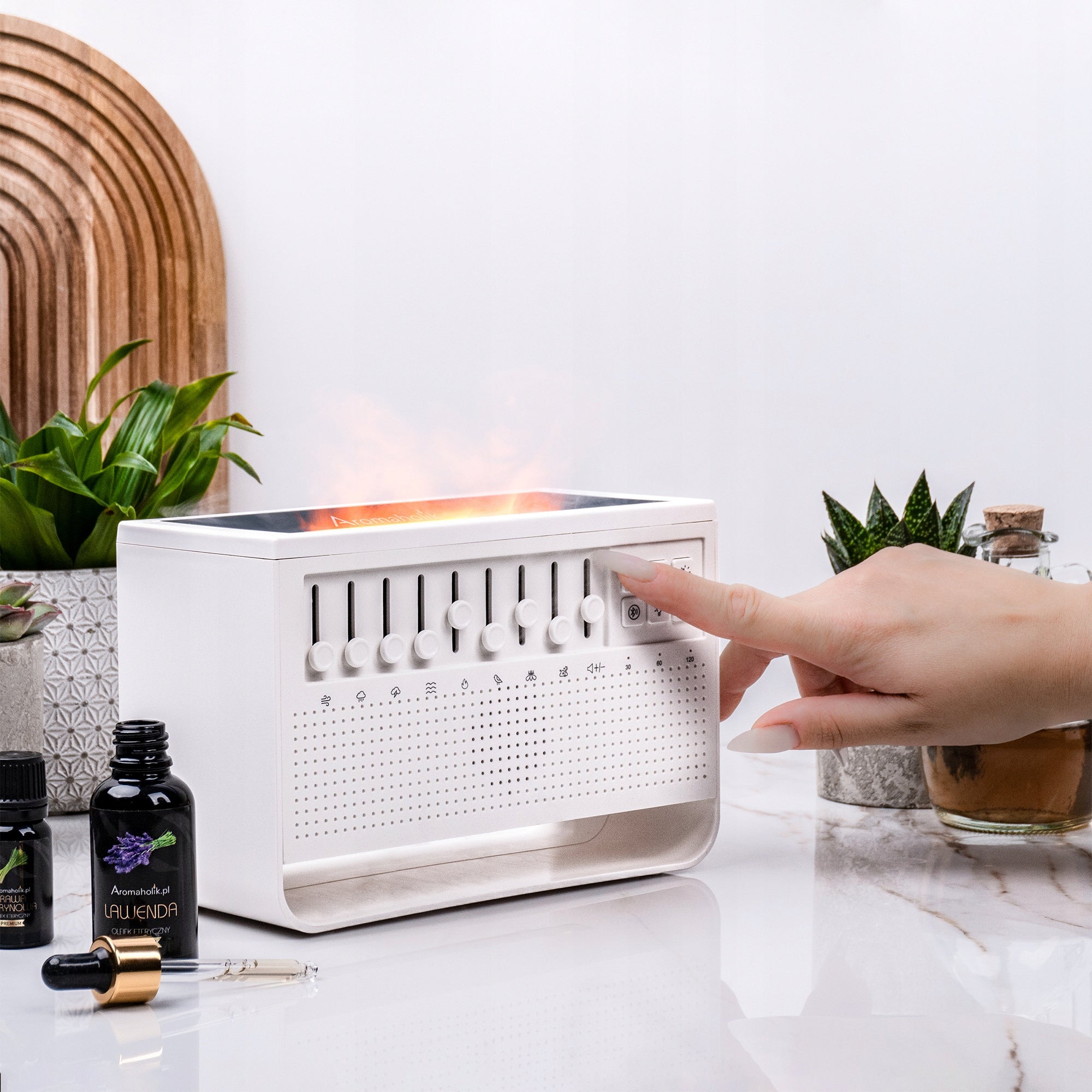 FRAGRANCE DIFFUSER - AIR HUMIDIFIER FOR ESSENTIAL OILS ORIGINAL 3in1 Brand Aromaholik