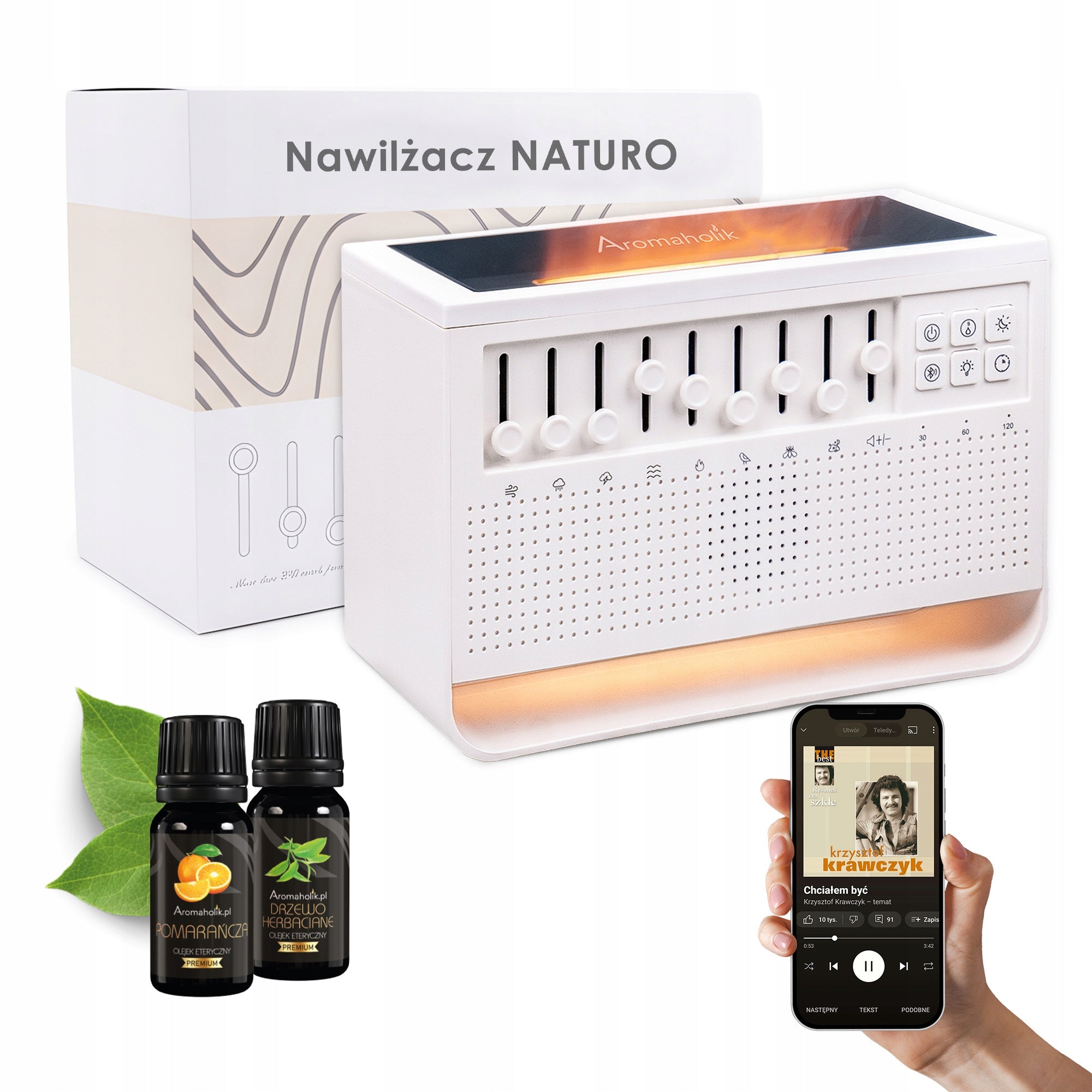 FRAGRANCE DIFFUSER - AIR HUMIDIFIER FOR ESSENTIAL OILS ORIGINAL 3in1