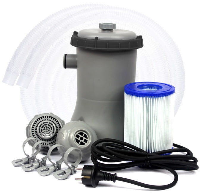 FRAME POOL 400x211x81cm PUMP FILTER 56424 Brand Bestway