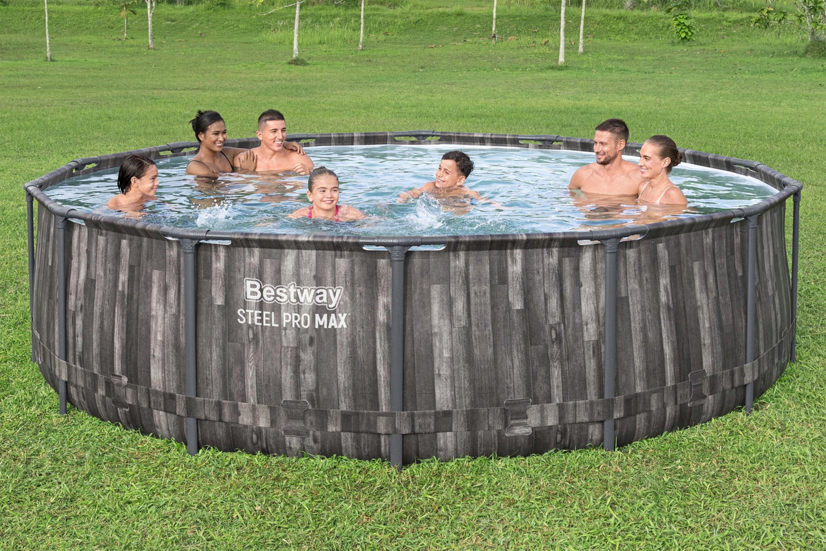 FRAME POOL 427x107 cm + ACCESSORIES - BESTWAY 5614Z 9in1 Packaging status original